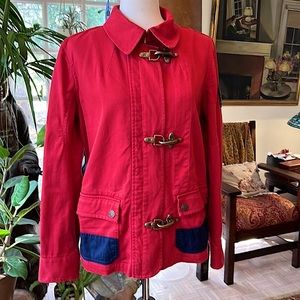 Ralph Lauren Jeans Co Red Denim Firemen’s Jacket